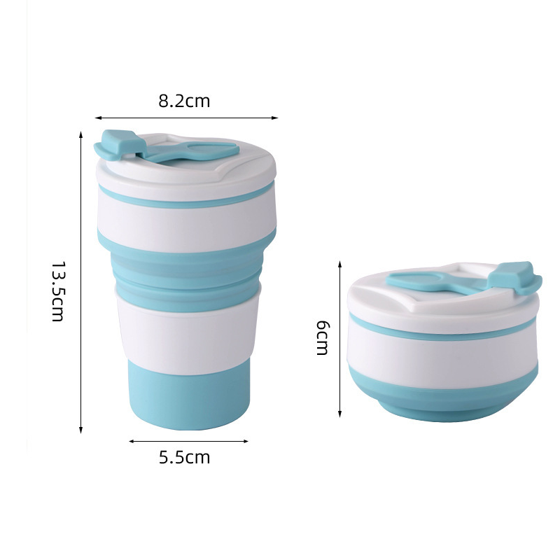 Collapsible Pocket Size Silicone Bottle